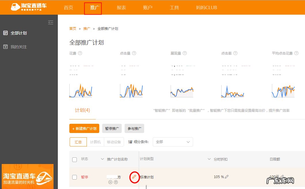 淘宝直通车如何删除推广计划？怎么写计划名称