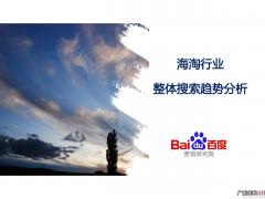 海淘行业整体搜索趋势分析