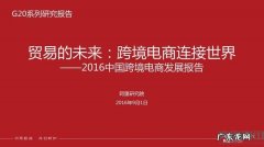 40页PPT读懂跨境电子商务贸易的未来