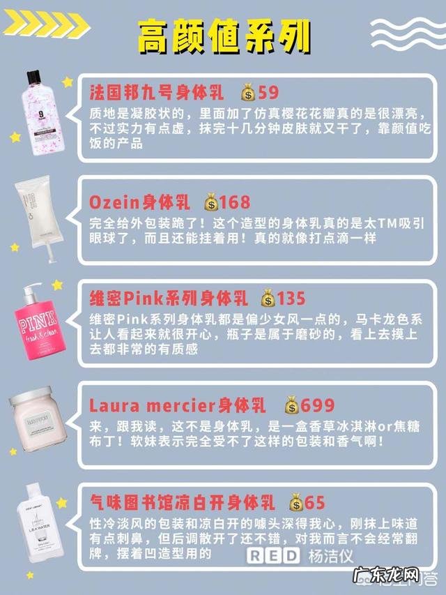 身体乳大家都用的哪个牌子