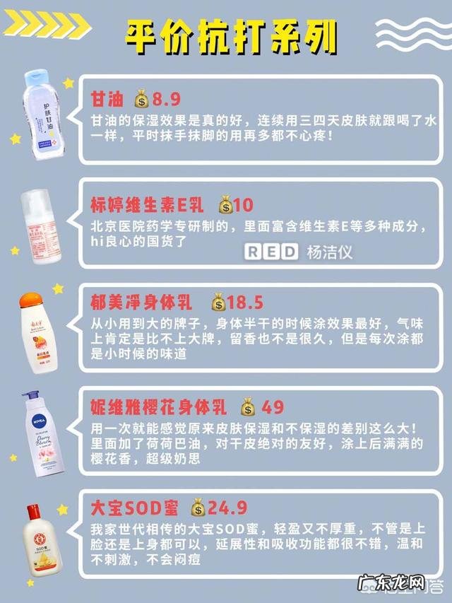 身体乳大家都用的哪个牌子