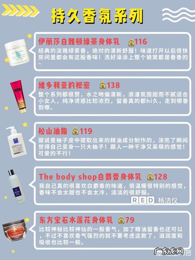 身体乳大家都用的哪个牌子