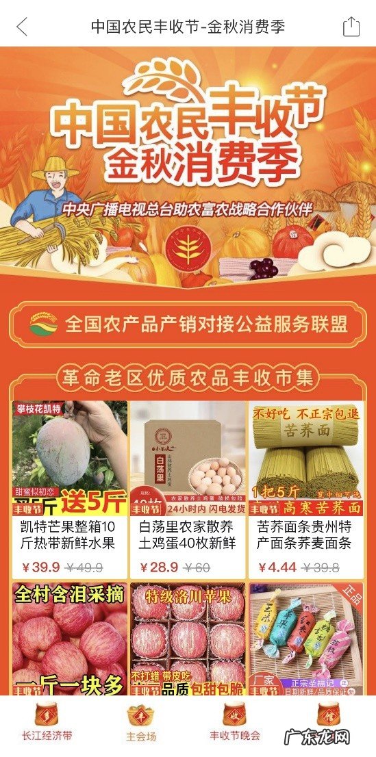 2021中国农民丰收节主会场正式开幕:拼多多联合央视财经推出直播带货活动