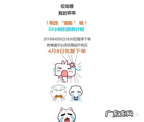 跨境电商各口岸系统切换时间汇总