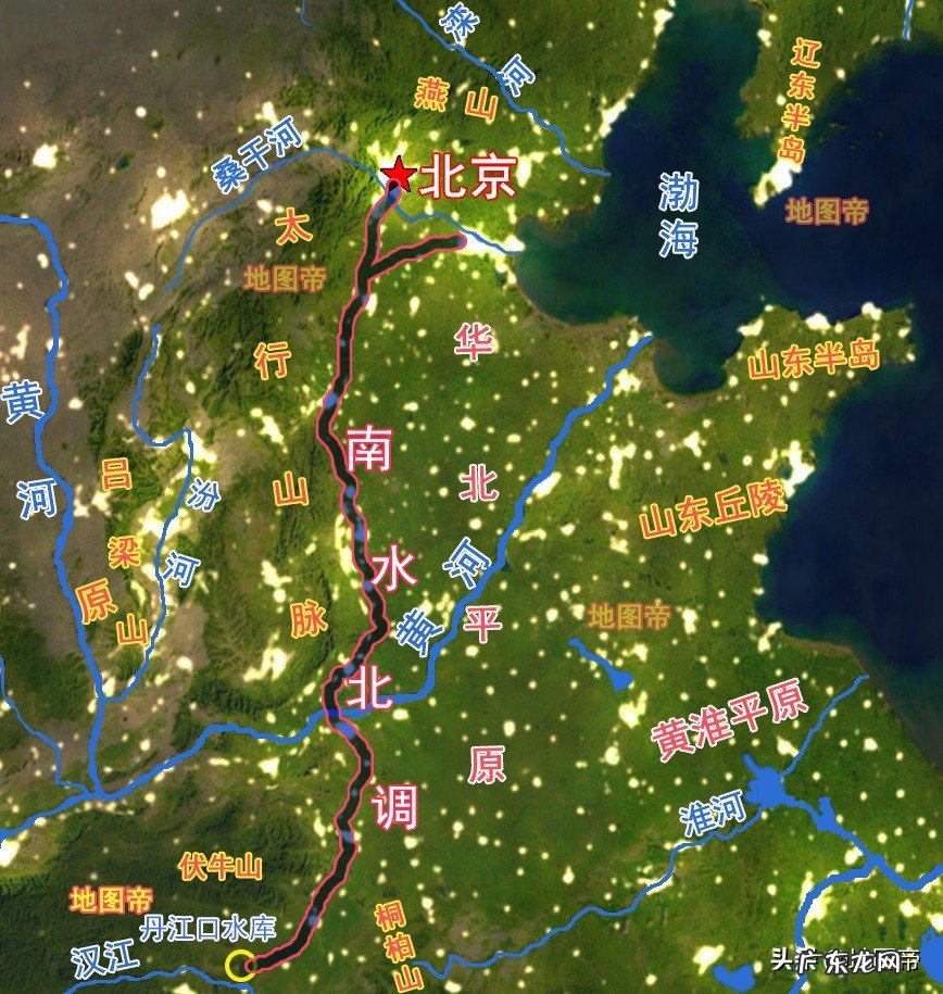 中线工程经过哪些地方 南水北调用水工程介绍