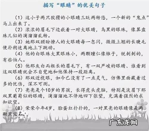 描写外貌的句子有哪些摘抄 【抖音文案】描写外貌的句子有哪些