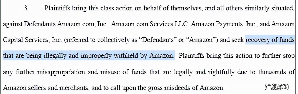 中国卖家针对亚马逊打击好评返现为由提起集体诉讼