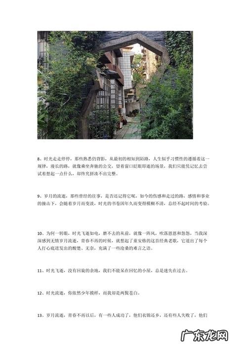 描写时间飞逝的排比句子 【抖音文案】描写时间飞逝的排比句