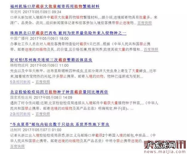 新规:海淘瞒报这些产品将追究刑事责任