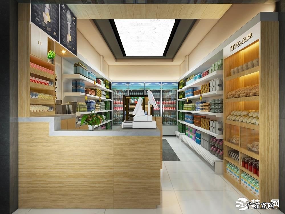 五款小型便利店装修设计方案 小超市怎么装修设计