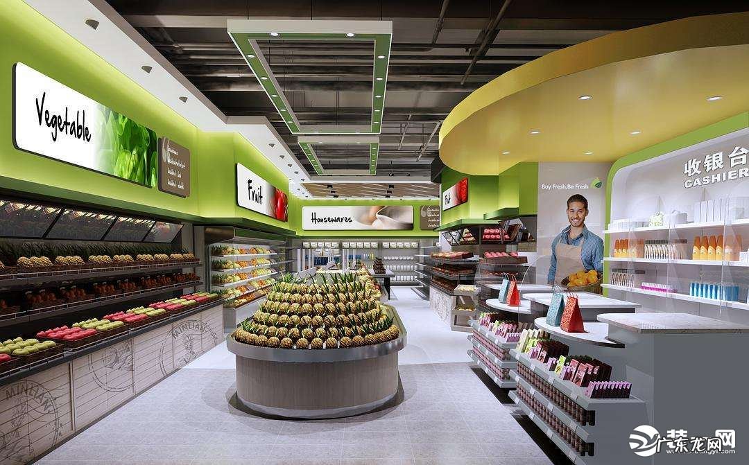 五款小型便利店装修设计方案 小超市怎么装修设计