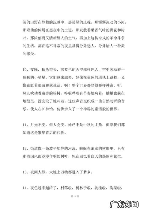 描写夜晚电闪雷鸣的优美句子 【抖音文案】描写城市夜晚的优美句子