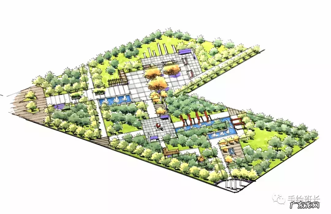 城市鸟瞰图怎么画?手把手教你画高大上的鸟瞰图