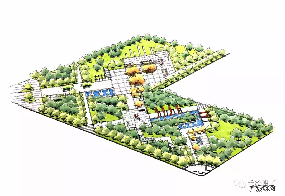 城市鸟瞰图怎么画?手把手教你画高大上的鸟瞰图