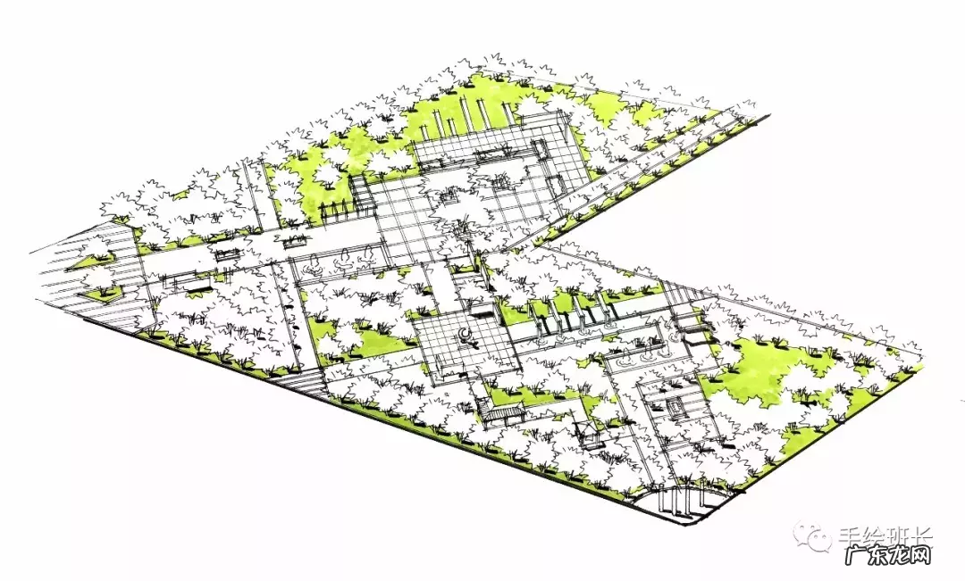 城市鸟瞰图怎么画?手把手教你画高大上的鸟瞰图
