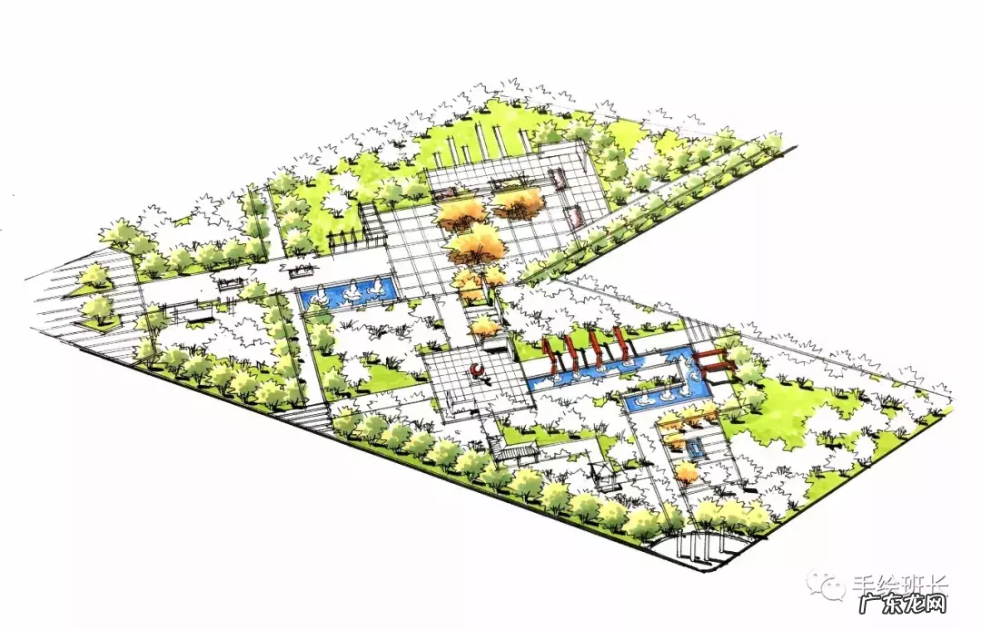 城市鸟瞰图怎么画?手把手教你画高大上的鸟瞰图