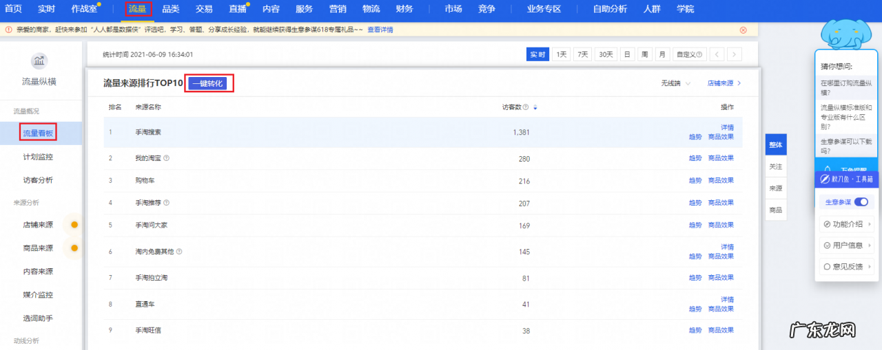 生意参谋插件怎么用?淘宝详情插件怎么使用?