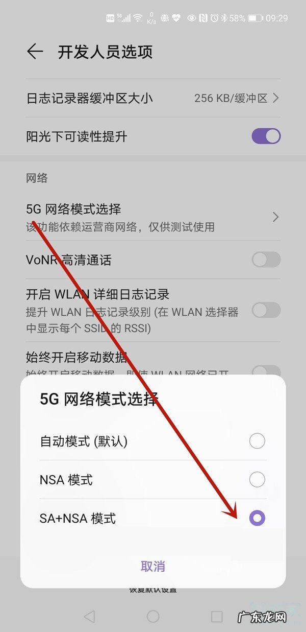 华为SA模式在哪里华为开启sa模式步骤,华为解决方案SA?