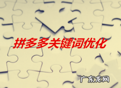 拼多多关键词怎么优化？拼多多选词技巧有哪些？