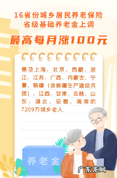 人社部:16省份上调城乡居民养老金,7209万城乡老人有福了