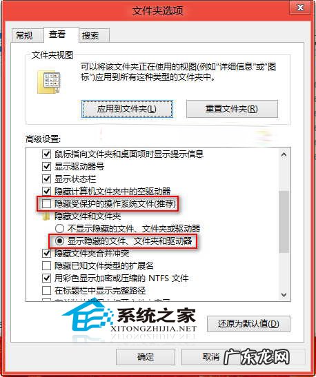 Windows8系统如何查看被隐藏的文件
