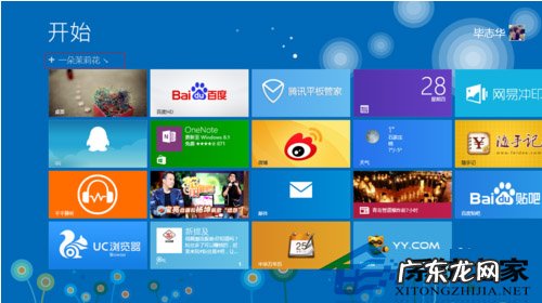 如何为Win8屏幕上的图标组命名