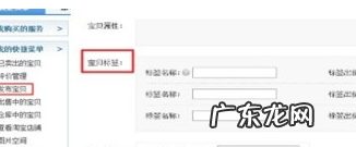 淘宝宝贝标签怎么设置?宝贝标签有哪些?