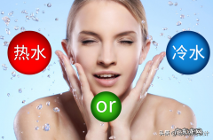 附洗脸正确的打圈手法图 用热水洗脸还是冷水洗脸好