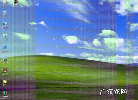 苹果手机摔出彩色条纹? 给大家分享电脑屏幕出现彩色条纹怎么解决图解