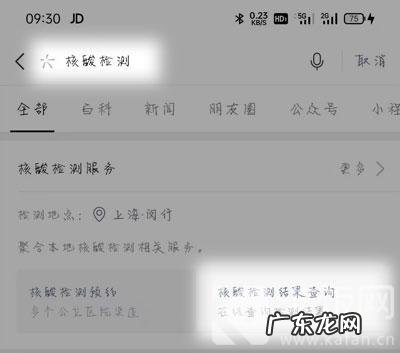 慢病申报结果网上查询 核酸结果网上查询方法