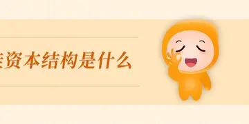 资本结构的种类有哪些 资本结构是什么意思