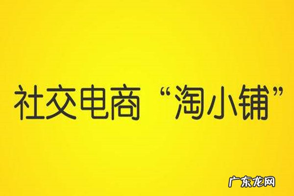 淘小铺什么时候开始的?现在做淘小铺晚不晚?