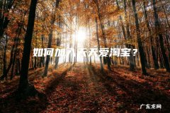 如何加入天天爱淘宝？