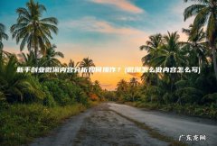 微淘怎么做内容怎么写 新手创业微淘内容分析如何操作？