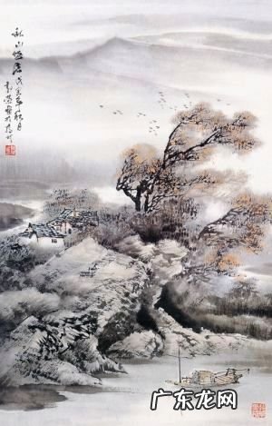 春景山水画题款集锦 经典山水画题款集锦