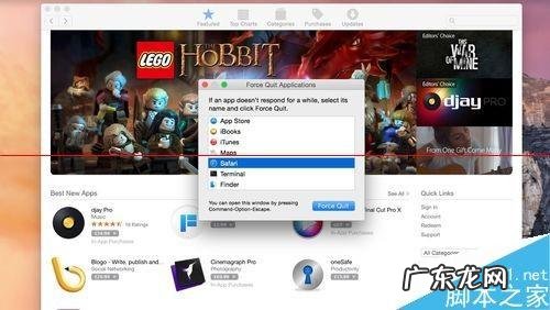 强制关闭全屏卡死程序? 苹果Mac系统中的应用程序怎么强制退出?