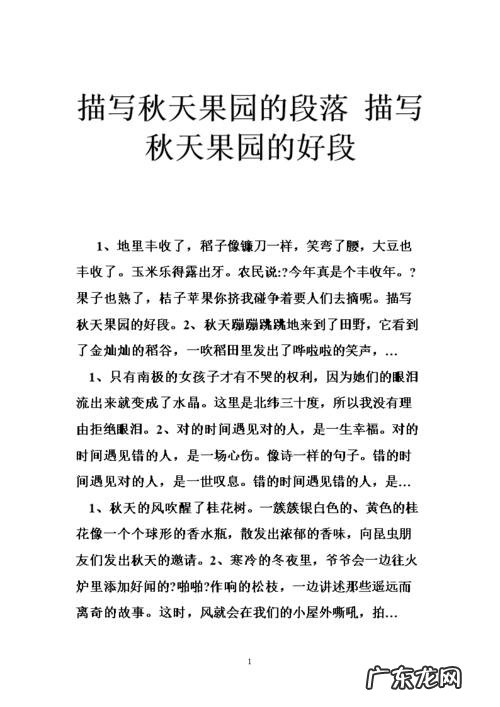 描写城市环境的作文 描写城市环境的段落