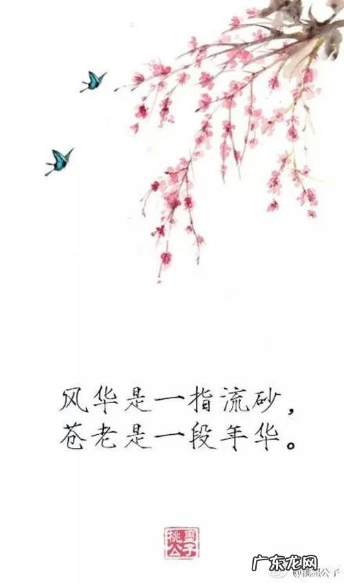 温暖励志唯美语录古风 励志语录古风