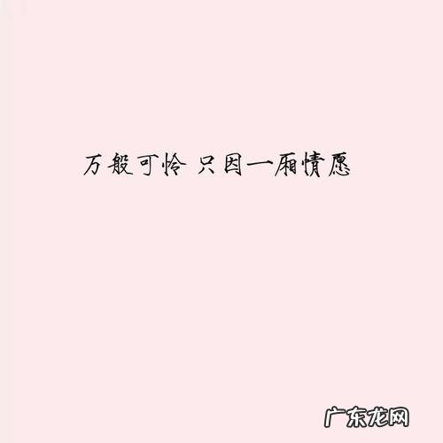 个性签名女生简单气质励志 个性签名