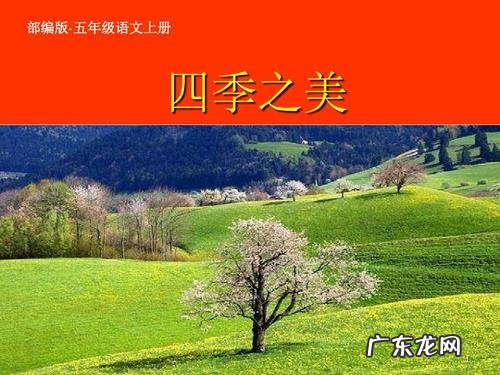 四季之美的感受怎么写 四季之美结尾怎么写