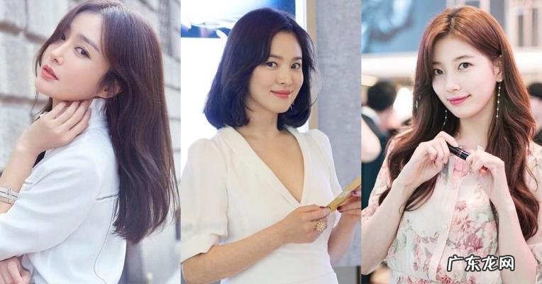 适合圆脸女生的清爽发型图片 女生圆脸发型图片