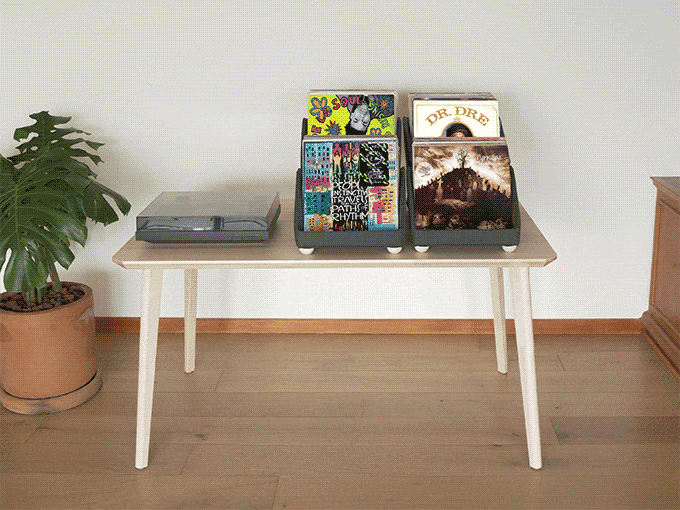 家里开唱片行,彰显格调