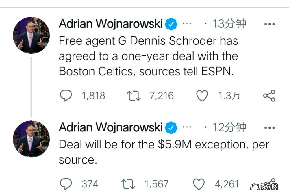 损失7810万！施罗德一年540万加盟凯尔特人，这次他没有首发位置