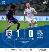 中超-阿德里安点球建功 申花1-0津门虎握争前四主动权