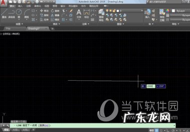cad画线指定角度和长度 Autocad2019如何画固定长度角度