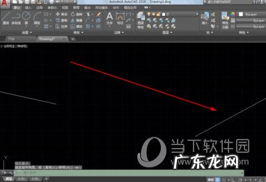 cad画线指定角度和长度 Autocad2019如何画固定长度角度