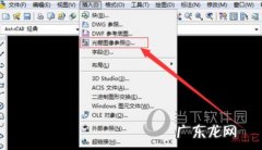 cad2019怎么导入图片并绘制 AutoCAD2020怎么导入图片