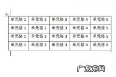 word如何拆分表格线 Word如何拆分表格