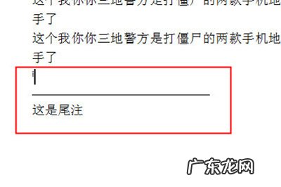word尾注怎么加横线 Word尾注怎么加