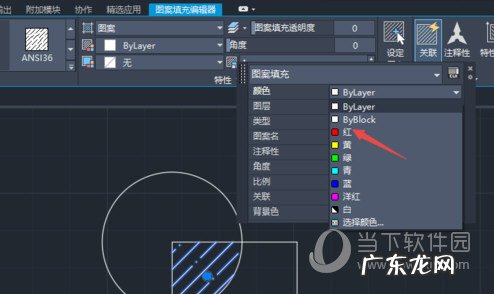 cad2019如何填充颜色 AutoCAD2020怎么填充颜色